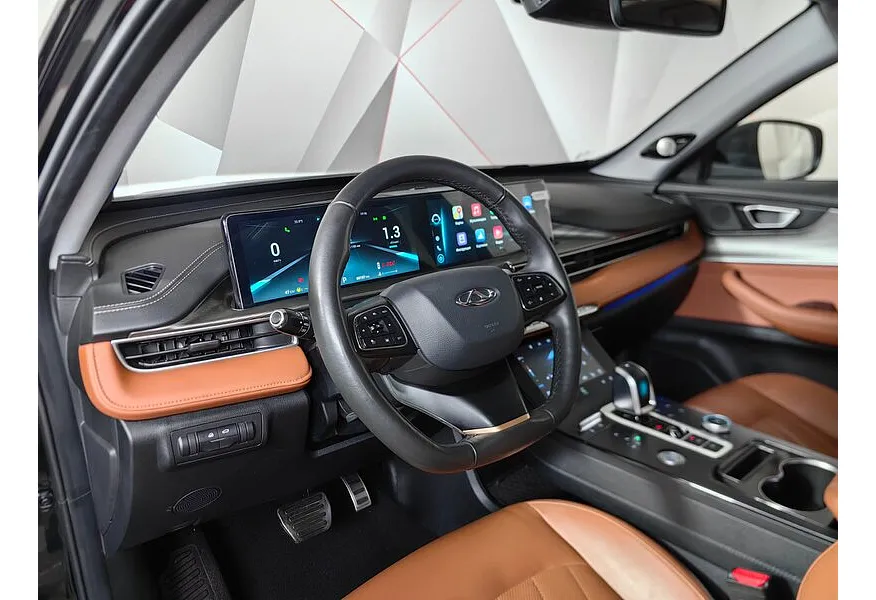 Chery Tiggo 8 Pro Max 2.0 AMT AWD (197 л.с.) Ultimate Черный в АВИЛОН. Слайд №19