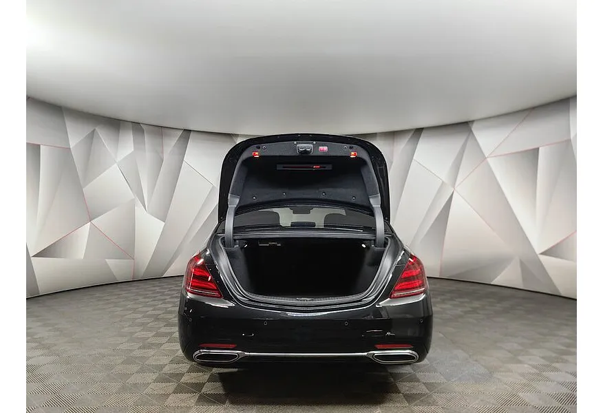 Mercedes-Benz S-Класс S 350 d 9G-Tronic 4Matic длинная база (249 л.с.) Черный в АВИЛОН. Слайд №12