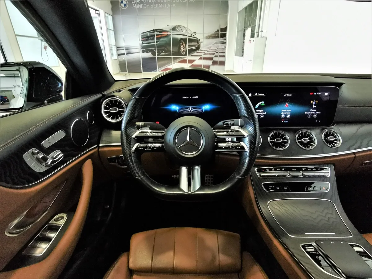 Mercedes-Benz E-Класс E 200 4MATIC G-TRONIC (184 л.с.) Sport Белый в АВИЛОН. Слайд №19