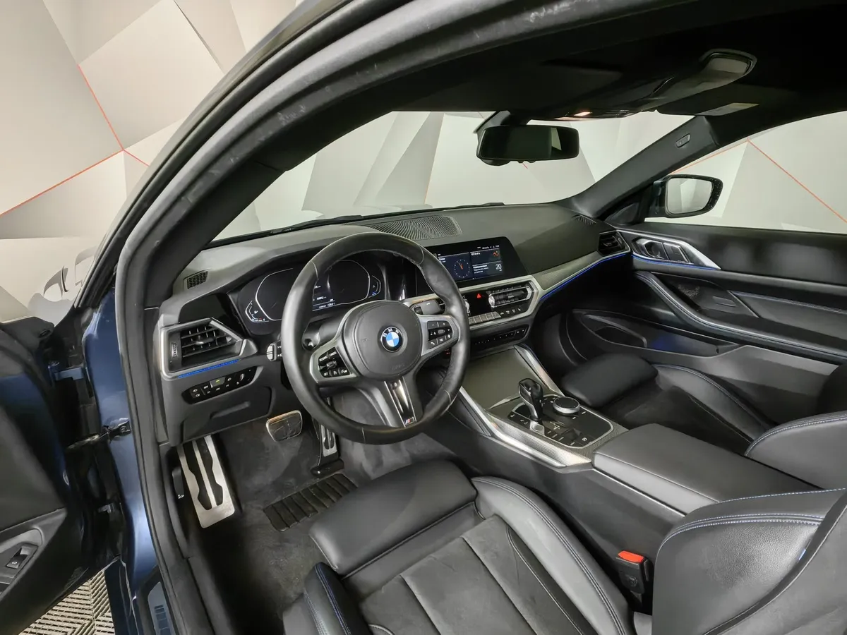 BMW 4 серия 420i AT (184 л.с.) M Sport Pure Синий в АВИЛОН. Слайд №12