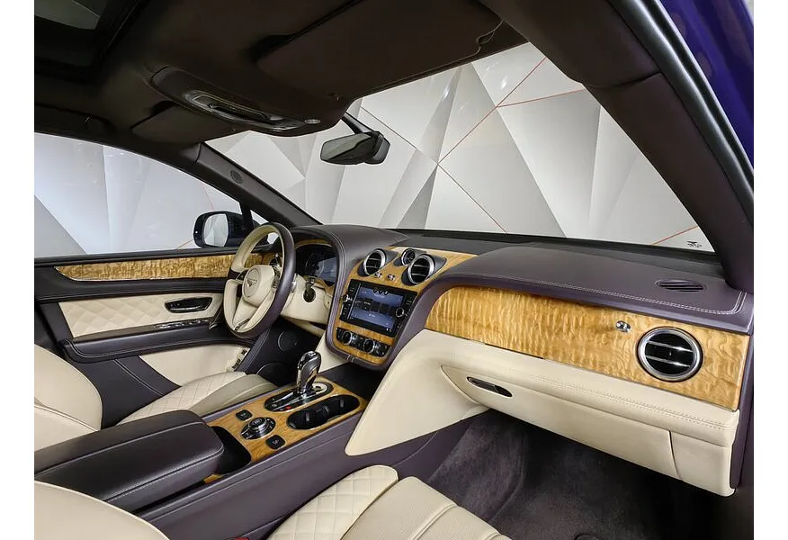 Bentley Bentayga 6.0 AT AWD (608 л.с.) Фиолетовый в АВИЛОН. Слайд №13