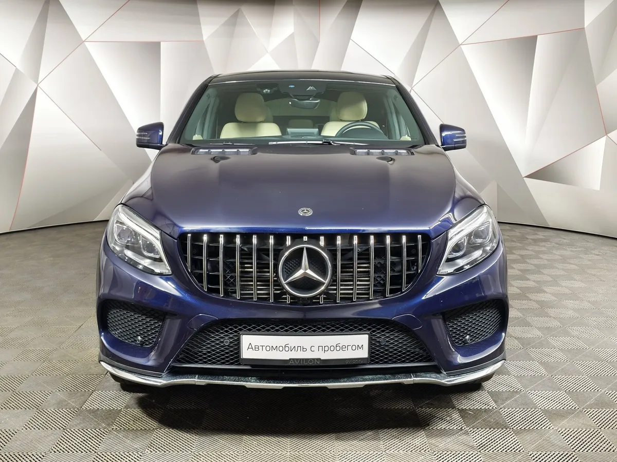 Mercedes-Benz GLE Купе 350 d 4MATIC 9G-TRONIC (249 л.с.) Особая серия Белый в АВИЛОН. Слайд №7