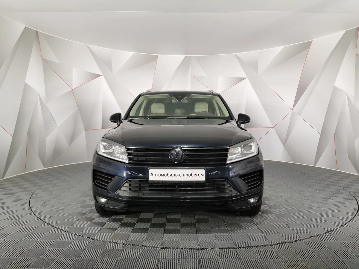 Volkswagen Touareg 3.6 FSI Tiptronic 4Motion (249 л.с.) V6 FSI Синий в АВИЛОН. Слайд №7