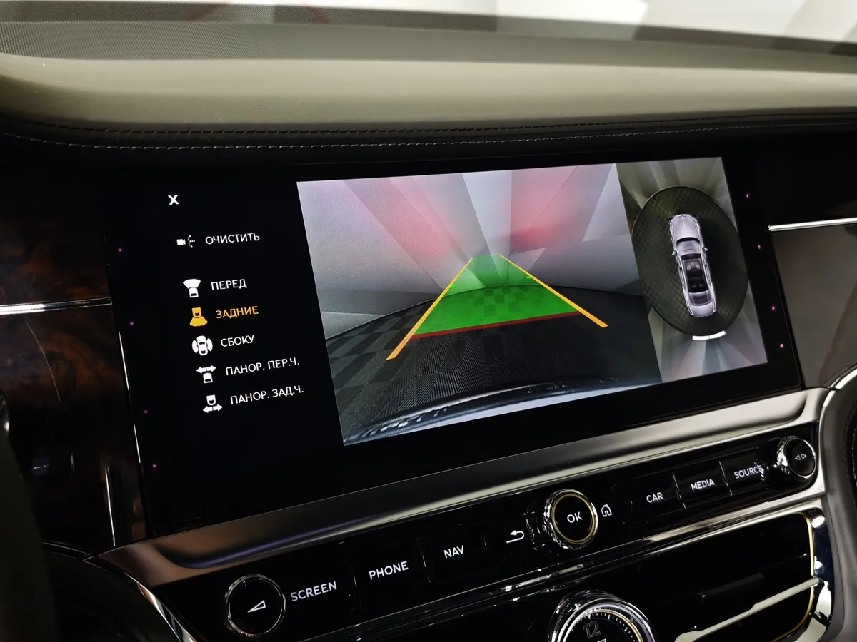 Bentley Flying Spur 6.0 W12 AWD AT (635 л.с.) Черный в АВИЛОН. Слайд №22