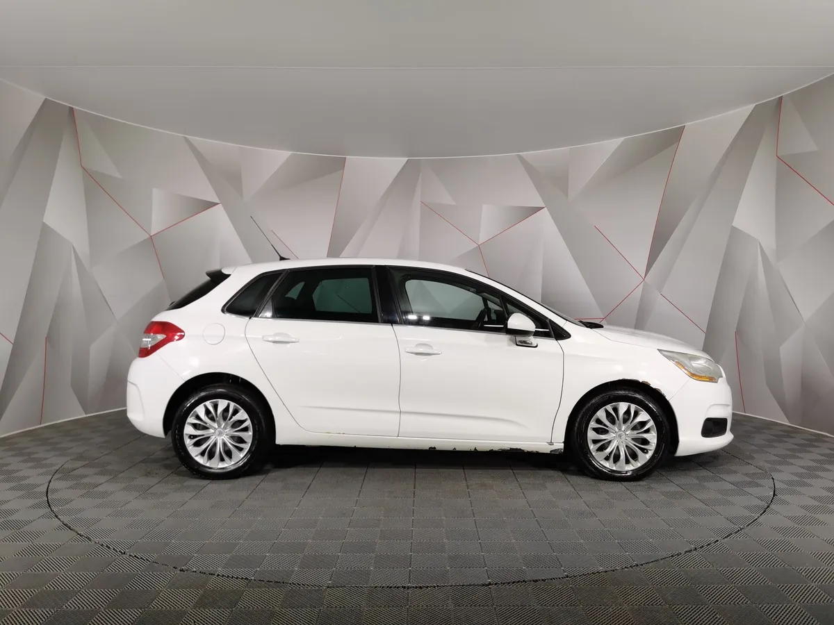 Citroen C4 1.6 VTi AT (120 л.с.) Белый в АВИЛОН. Слайд №6