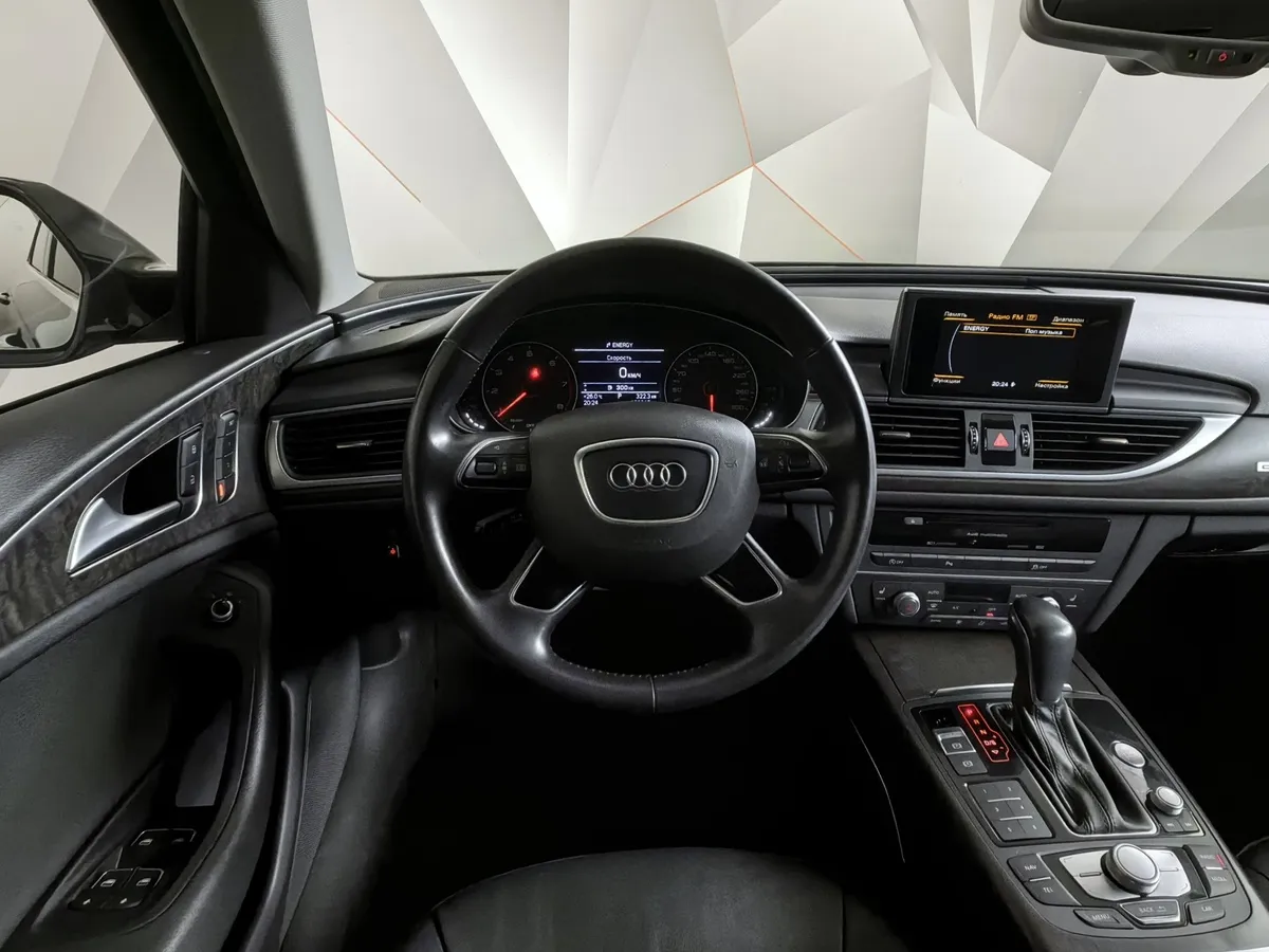 Audi A6 2.0 TFSI S tronic quattro (249 л.с.) Business Черный в АВИЛОН. Слайд №20