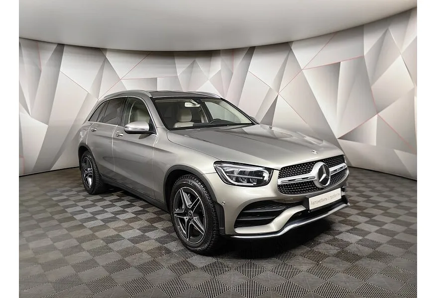 Mercedes-Benz GLC 300 d 9G-TRONIC 4MATIC (245 л.с.) Sport (Локальная сборка) Серебристый в АВИЛОН. Слайд №3