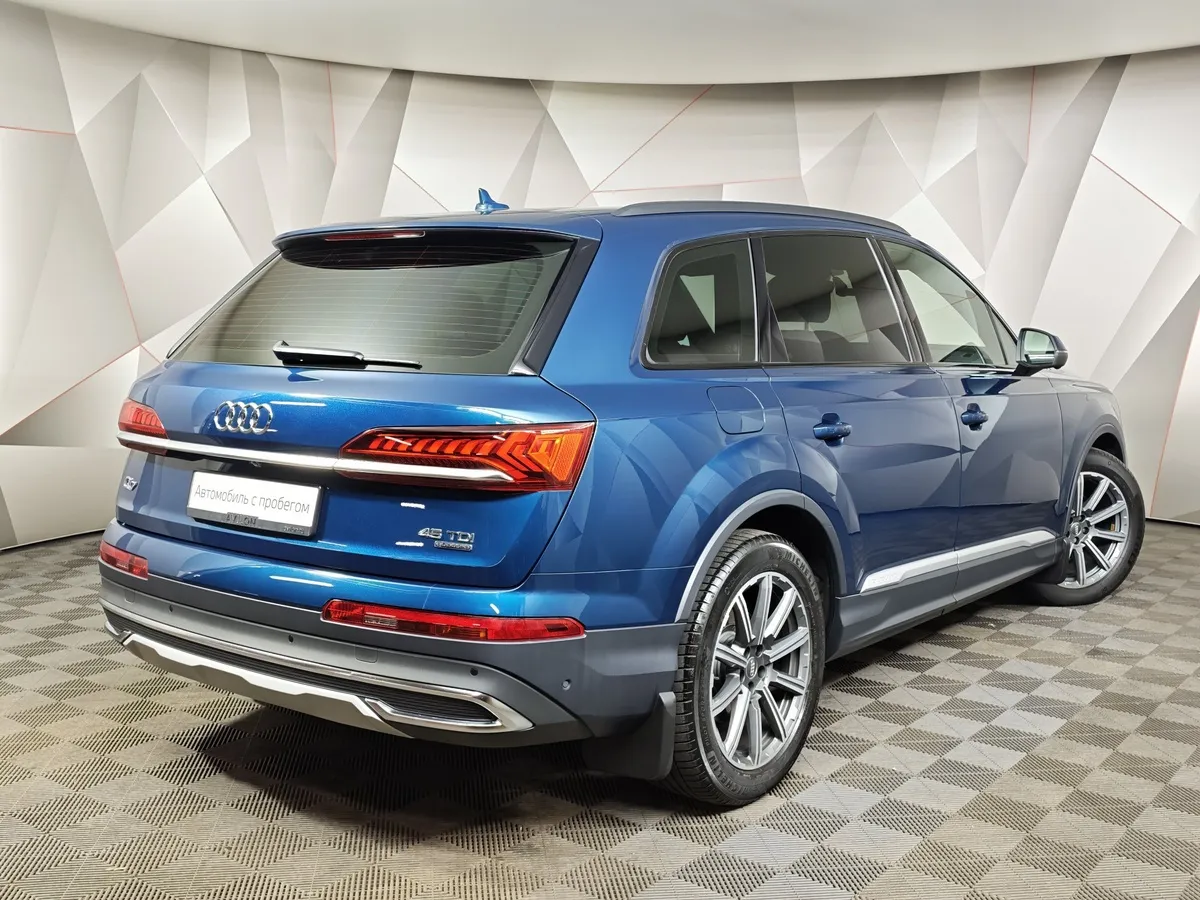 Audi Q7 3.0 TDI Tiptronic quattro (249 л.с.) Синий в АВИЛОН. Слайд №2