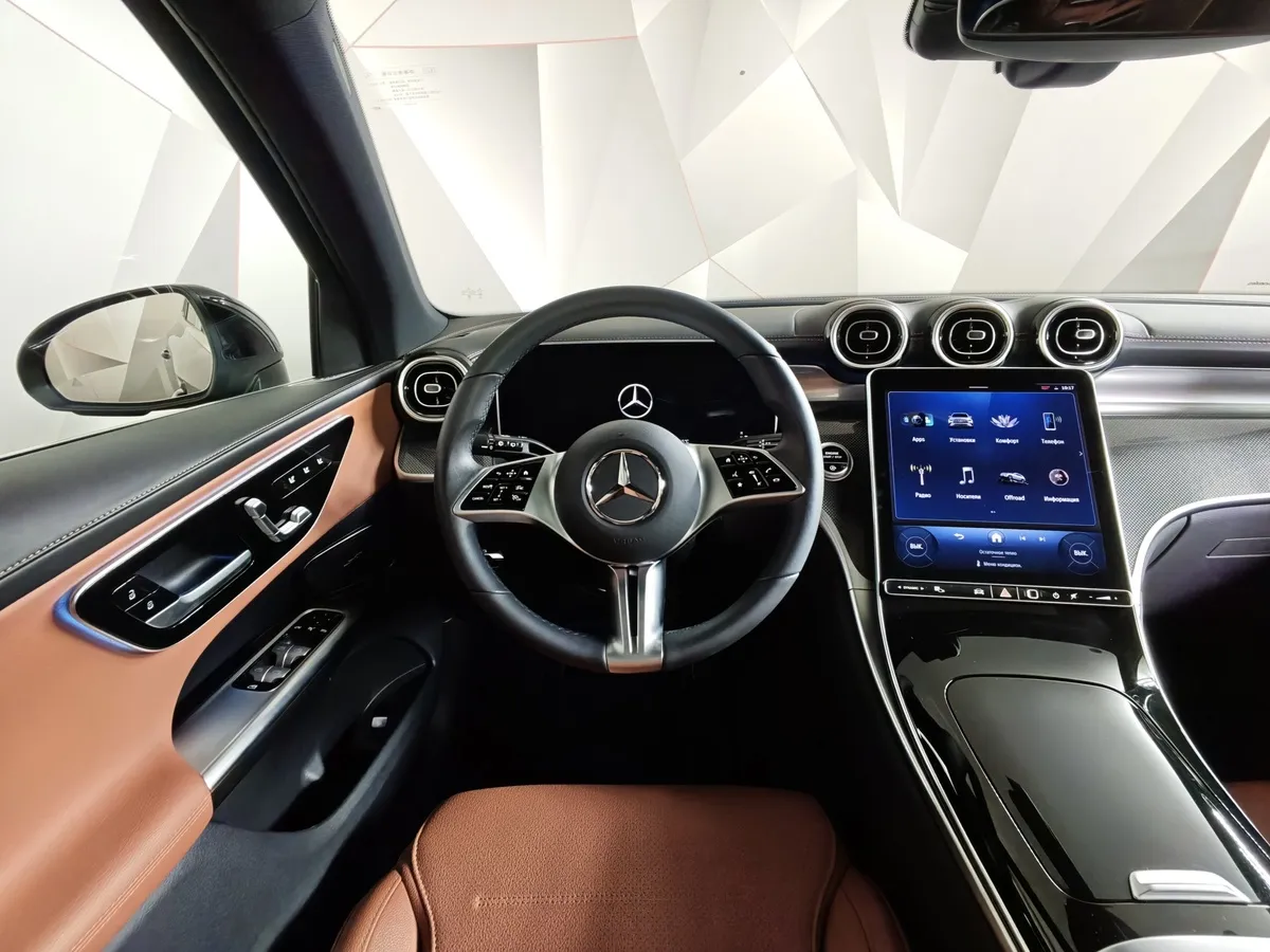 Mercedes-Benz GLC 260 L 9G-TRONIC 4MATIC (204 л.с.) Luxury Черный в АВИЛОН. Слайд №20