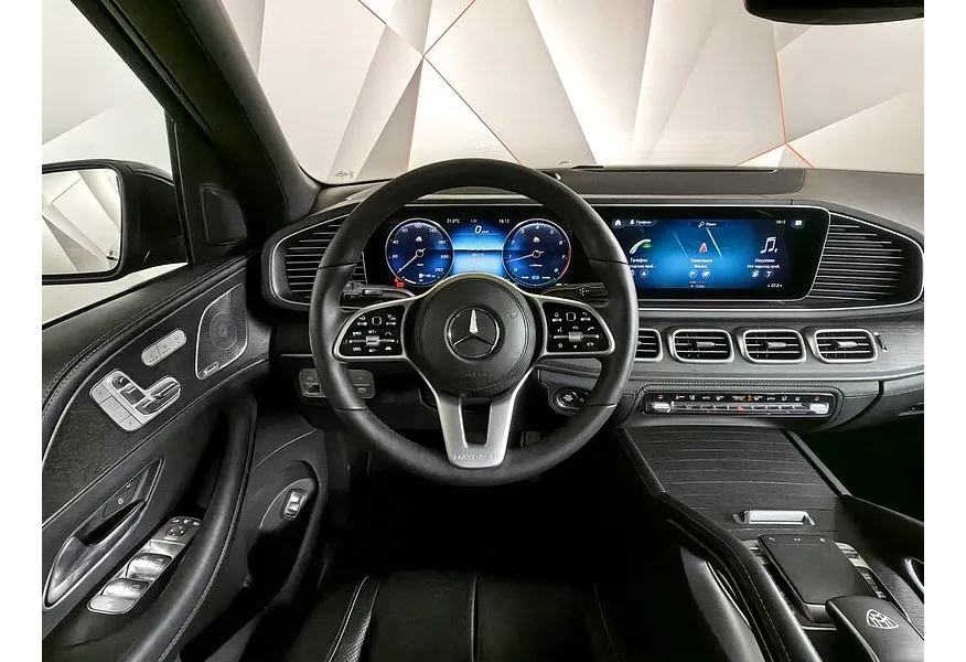 Mercedes-Benz GLS 600 9G-Tronic 4Matic (558 л.с.) Черный в АВИЛОН. Слайд №20