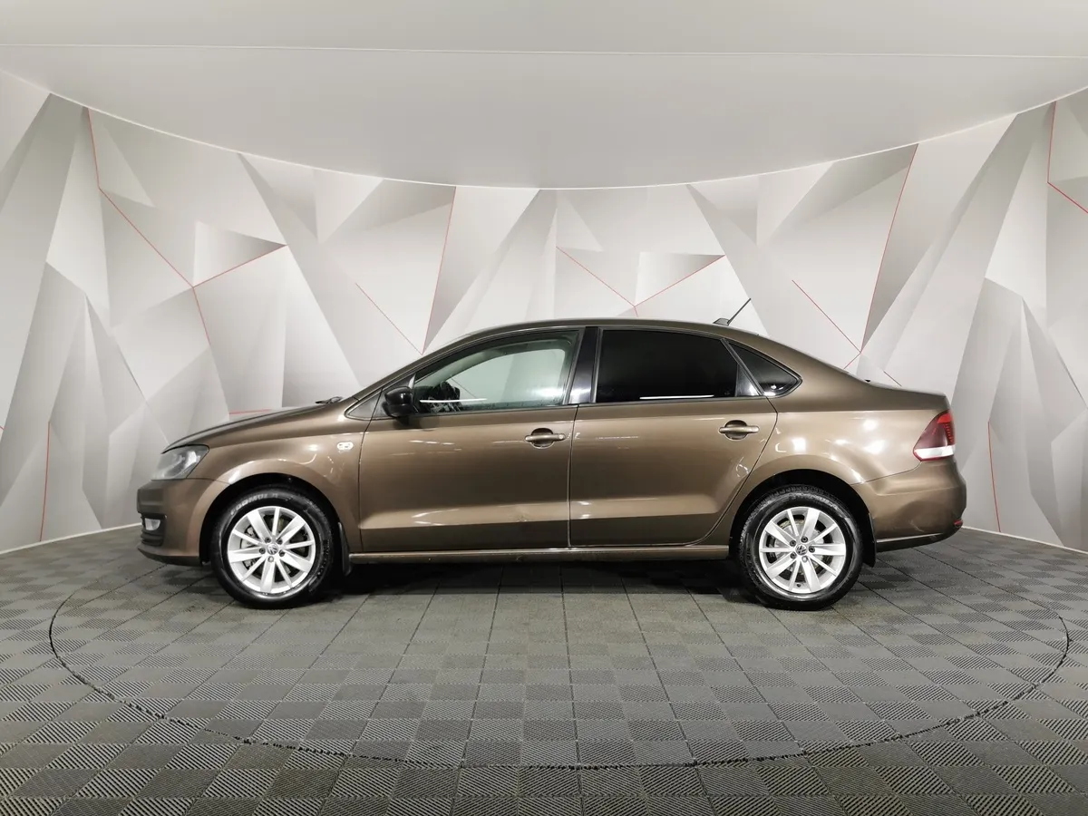 Volkswagen Polo 1.6 Tiptronic (105 л.с.) Comfortline Коричневый в АВИЛОН. Слайд №5