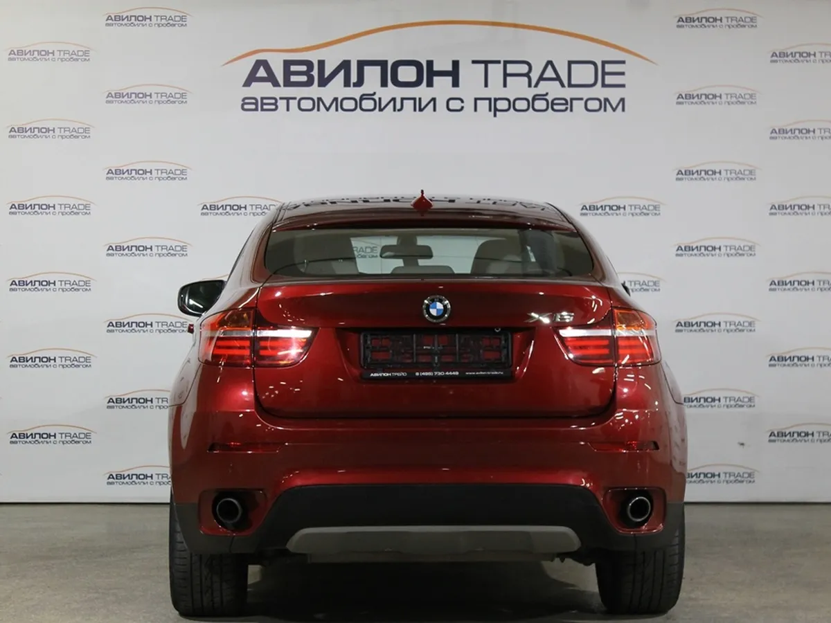 BMW X6 xDrive35i 8AT (306 л.с.) Красный в АВИЛОН. Слайд №3