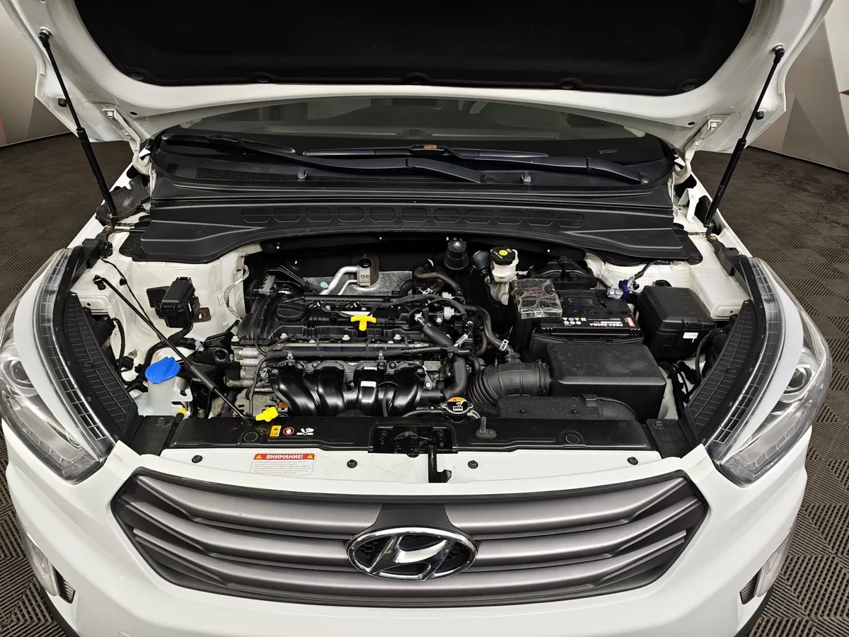Hyundai Creta 2.0 AT (149 л.с.) Travel + Advanced Белый в АВИЛОН. Слайд №11