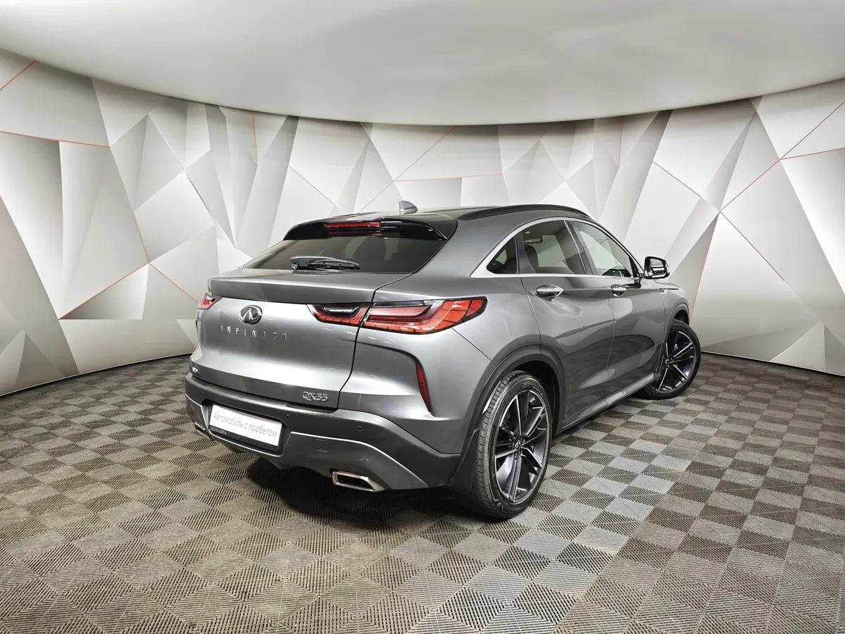 Infiniti QX55 2.0 CVT AWD (249 л.с.) Серый в АВИЛОН. Слайд №2