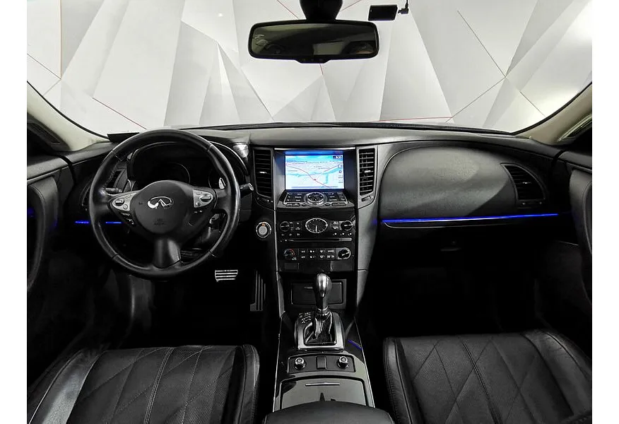 Infiniti QX70 3.0 D AT AWD (238 л.с.) Elegance Черный в АВИЛОН. Слайд №14