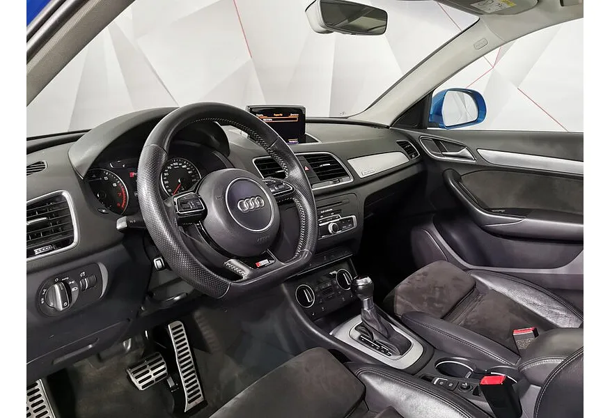 Audi Q3 2.0 TFSI S-tronic quattro (180 л.с.) Sport Голубой в АВИЛОН. Слайд №19