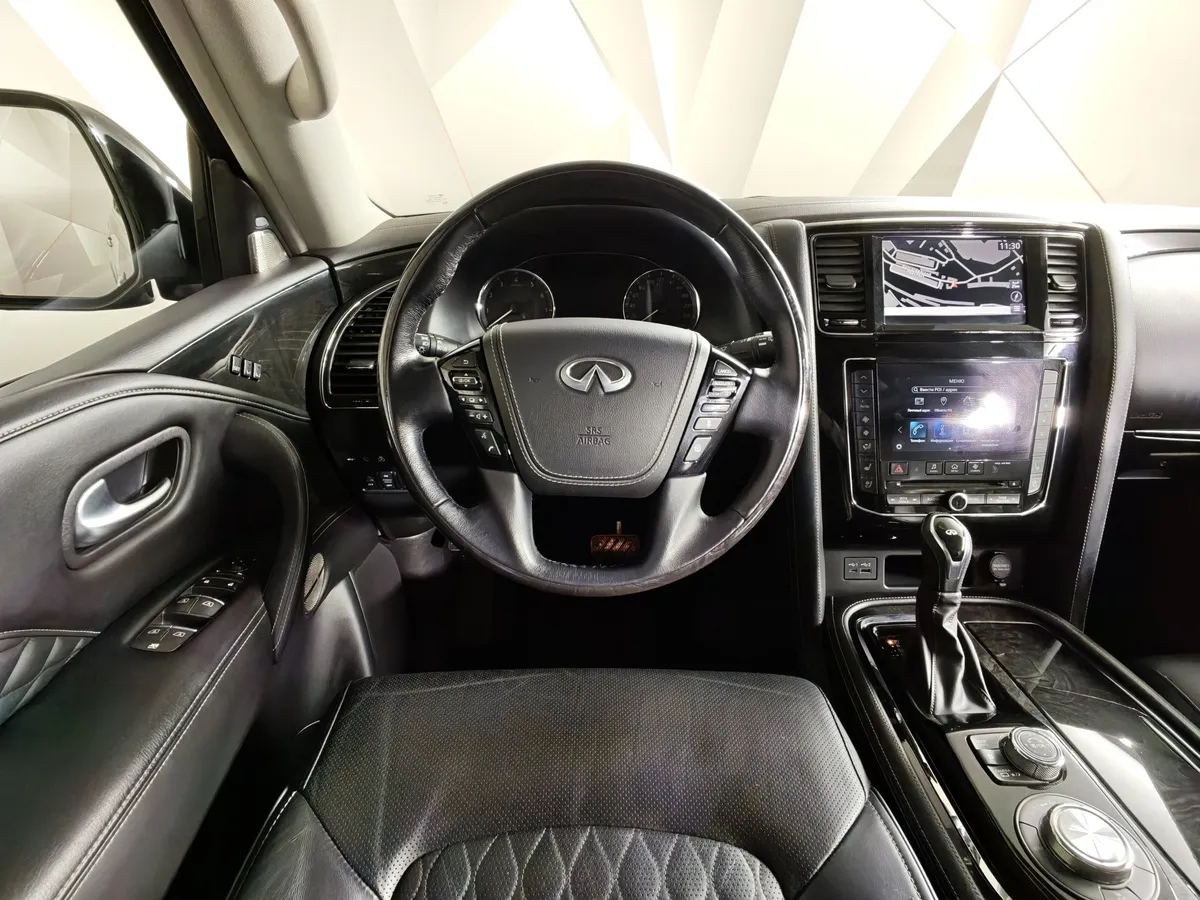 Infiniti QX80 5.6 АТ AWD (405 л.с.) Серый в АВИЛОН. Слайд №20