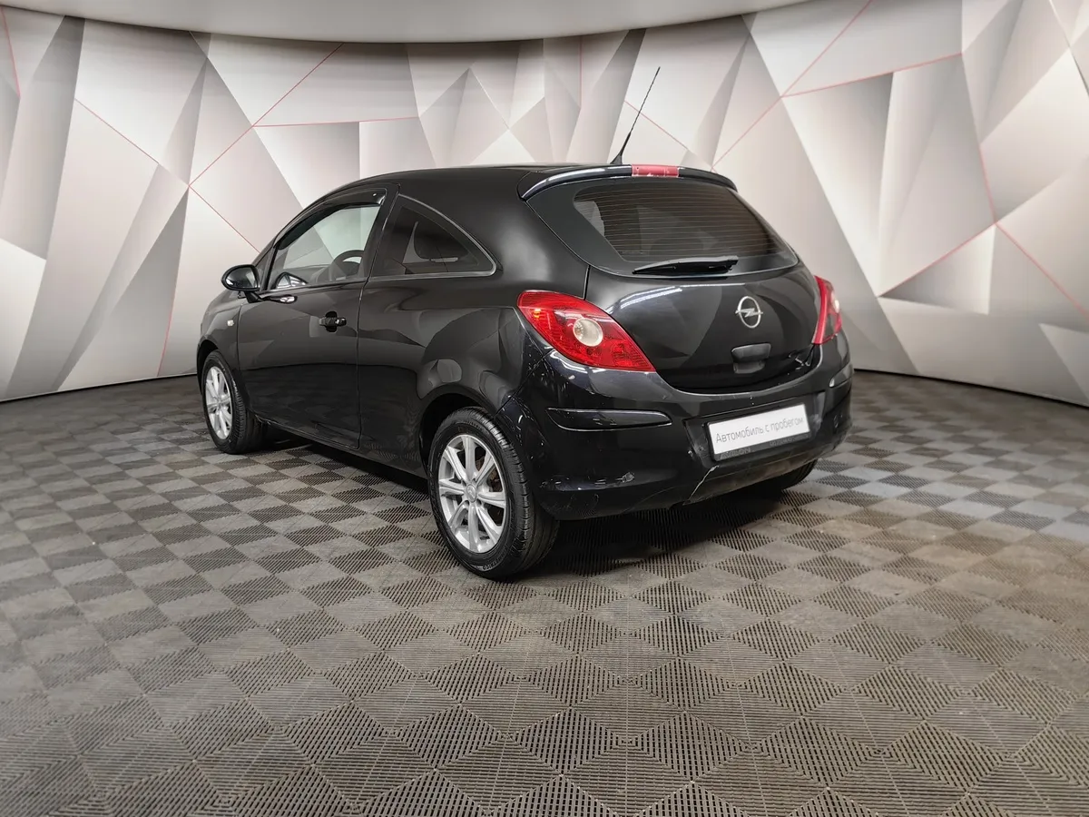 Opel Corsa 1.2 Easytronic (80 л.с.) Черный в АВИЛОН. Слайд №4