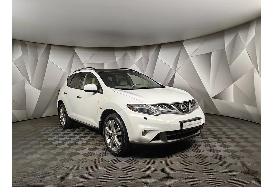 Nissan Murano 3.5 Xtronic AWD (249 л.с.) Белый в АВИЛОН. Слайд №2