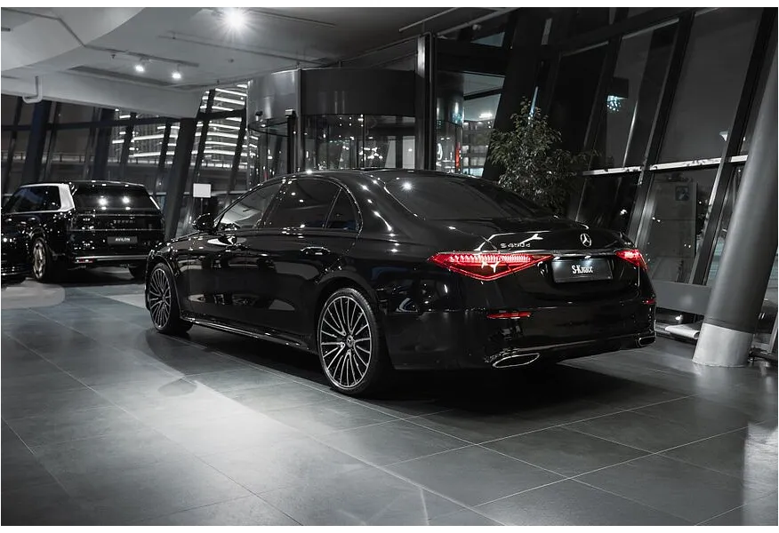 Mercedes-Benz S-Класс S 450 d 9G-TRONIC 4MATIC (330 л.с.) Черный в АВИЛОН. Слайд №5