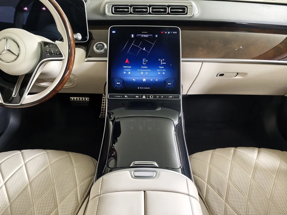 Mercedes-Benz S-Класс S 450 9G-Tronic 4Matic (367 л.с.) Зеленый в АВИЛОН. Слайд №15