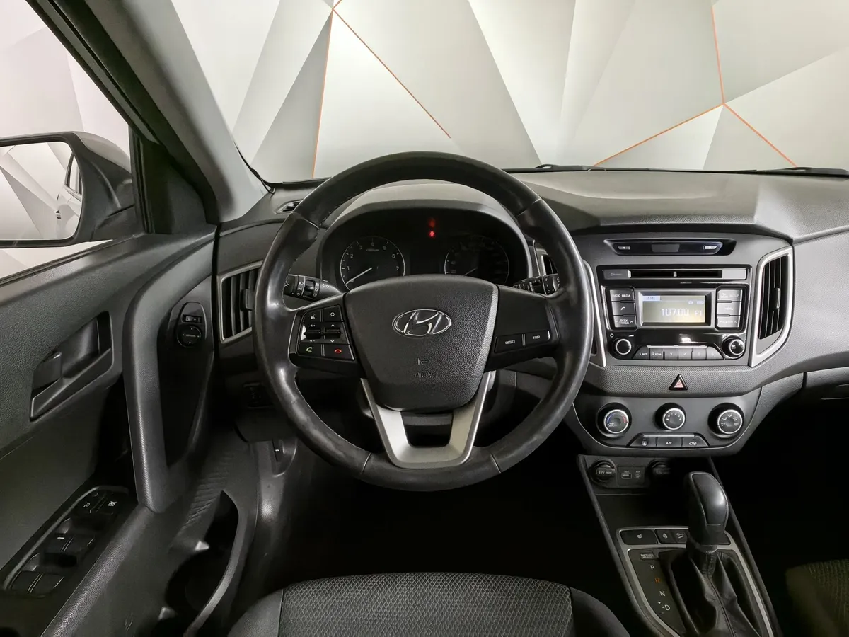 Hyundai Creta 1.6 AT AWD (121 л.с.) Active + Light + Winter Серебристый в АВИЛОН. Слайд №19