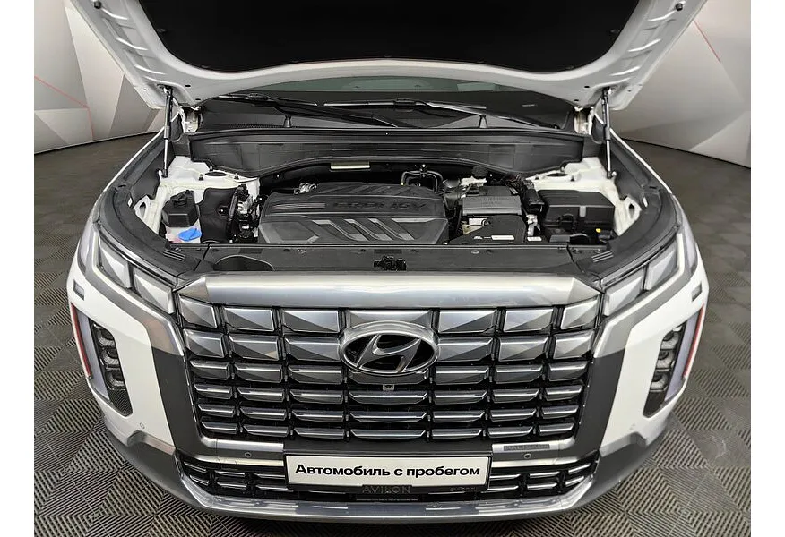 Hyundai Palisade 2.2 - 8AT CRDi (200л.с.) Prestige + Smart Sense Белый в АВИЛОН. Слайд №11