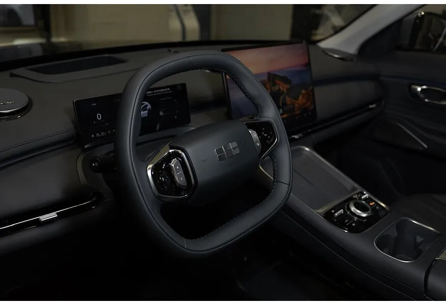 Geely EX5 EM-i 1.5 PHEV DHT FWD (218 л.с.) Max Серый в АВИЛОН. Слайд №8