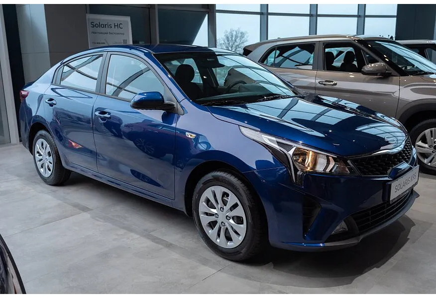 Solaris KRS 1.6 AT (123 л.с.) Style Синий в АВИЛОН. Слайд №2