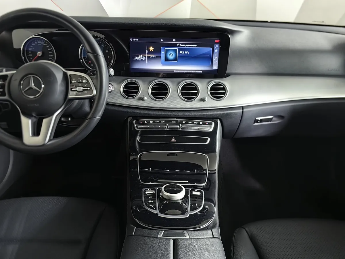Mercedes-Benz E-Класс E 200 9G-TRONIC (197 л.с.) Premium (Локальная сборка) Черный в АВИЛОН. Слайд №15