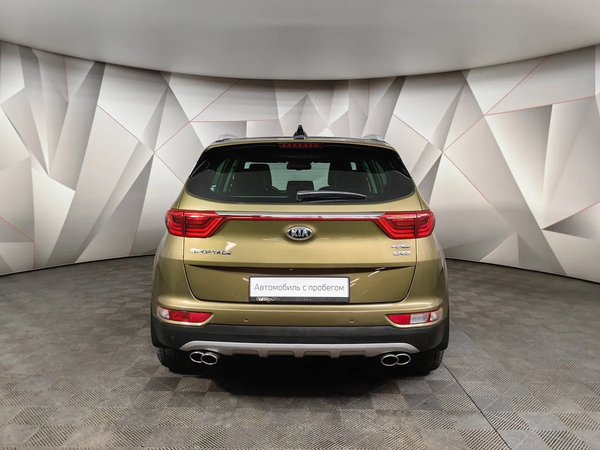 Kia Sportage 2.0 CRDi AT 4WD (185 л.с.) Premium Желтый в АВИЛОН. Слайд №8