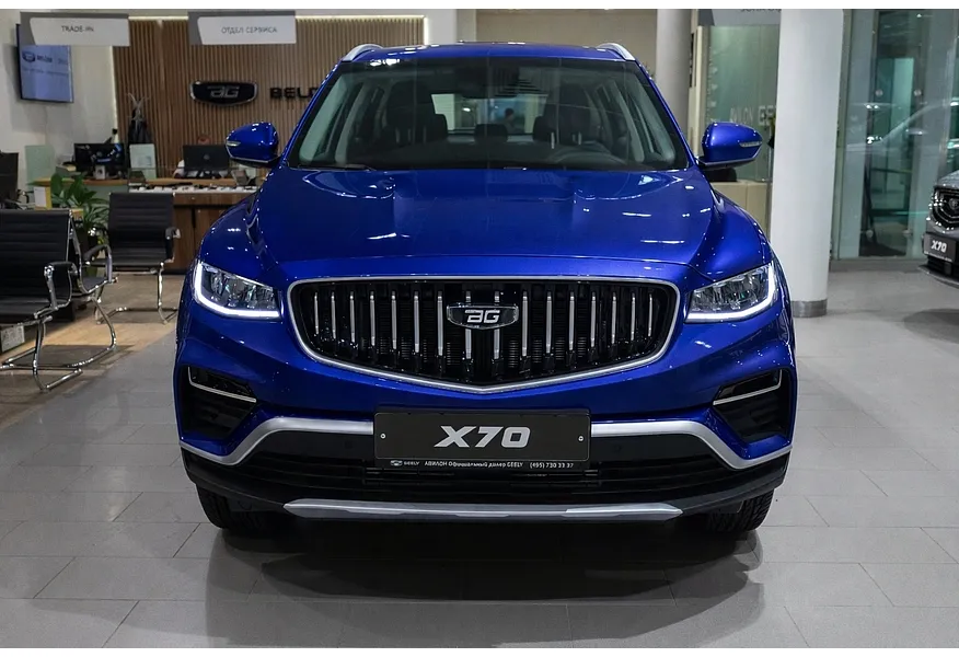 Belgee X70 1.5 DCT 4WD (150 л.с.) Prestige Plus Синий в АВИЛОН. Слайд №4