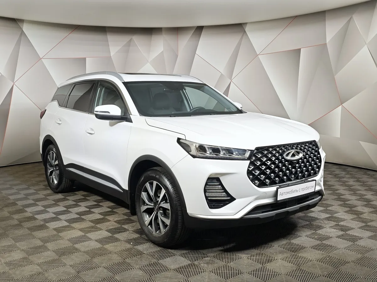 Chery Tiggo 7 Pro 1.5 CTV (147 л.с.) Prestige Белый в АВИЛОН. Слайд №3