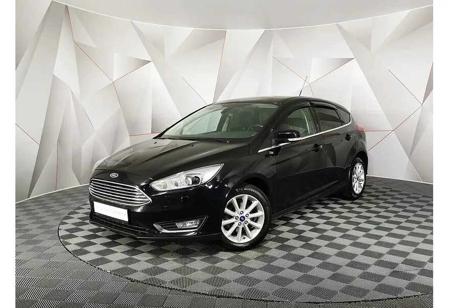 Ford Focus 1.6 Ti-VCT PowerShift (125 л.с.) SYNC Edition Черный в АВИЛОН. Слайд №1
