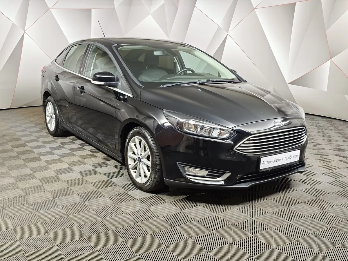 Ford Focus 1.5 EcoBoost AT (150 л.с.) Titanium Черный в АВИЛОН. Слайд №3