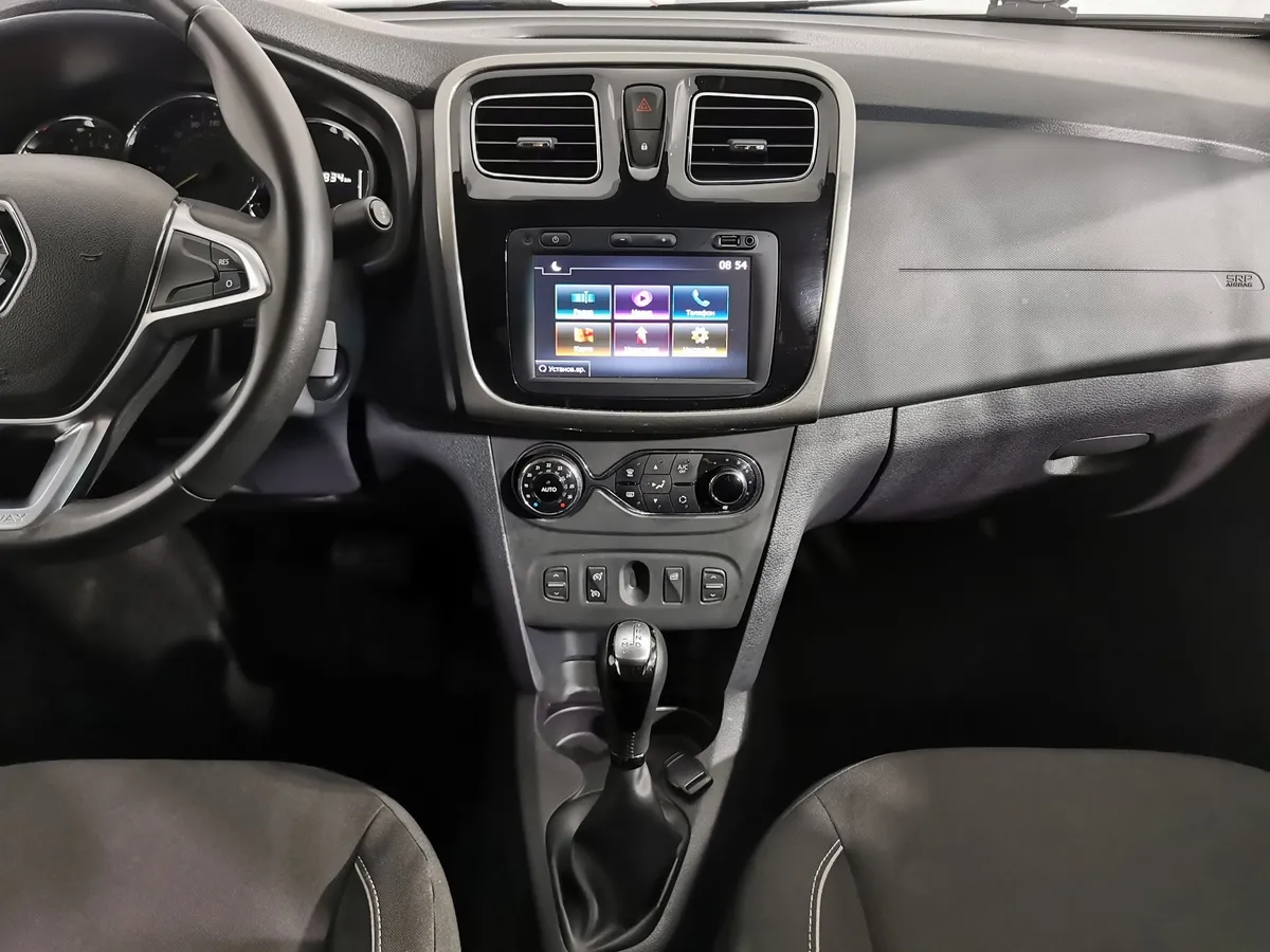 Renault Logan 1.6 AT FWD (102 л.с.) Синий в АВИЛОН. Слайд №14