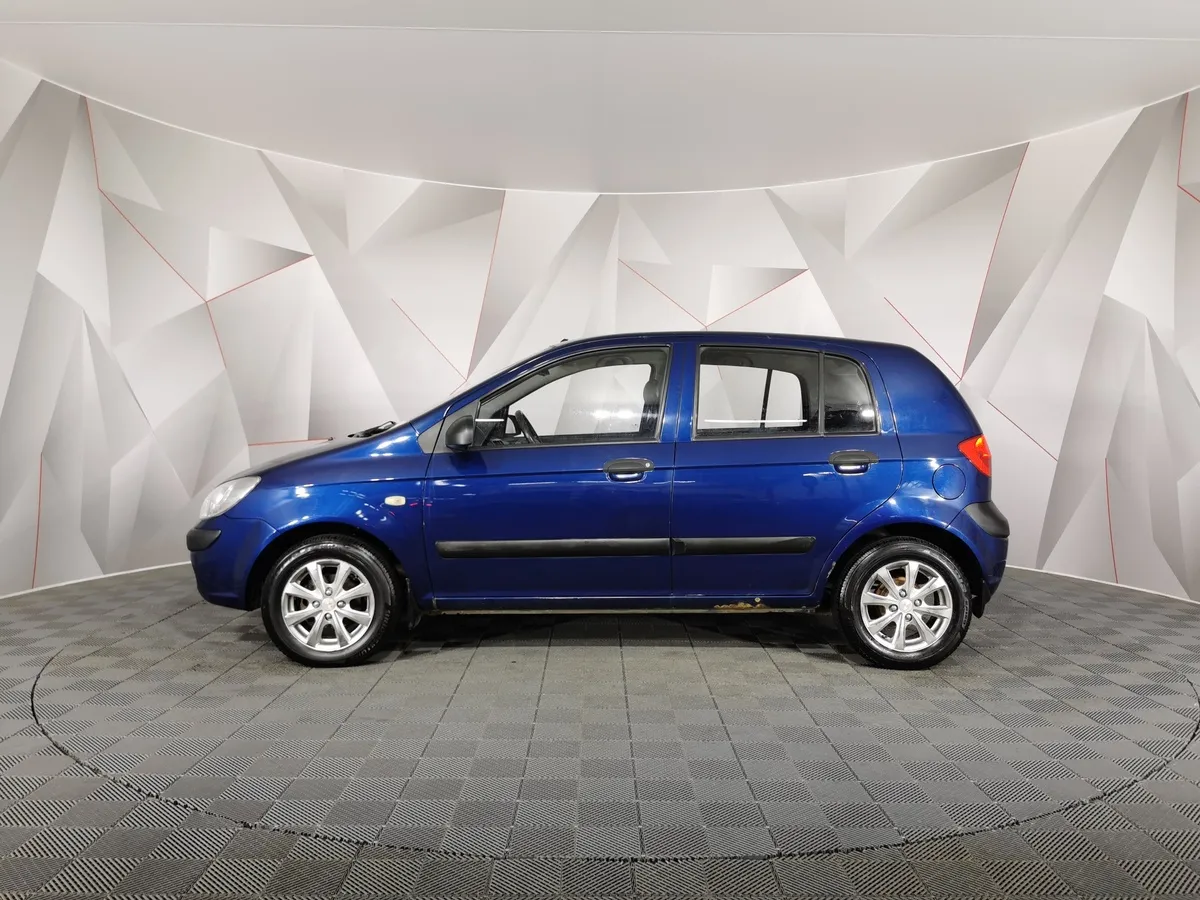 Hyundai Getz 1.1 MT (66 л.с.) Синий в АВИЛОН. Слайд №5