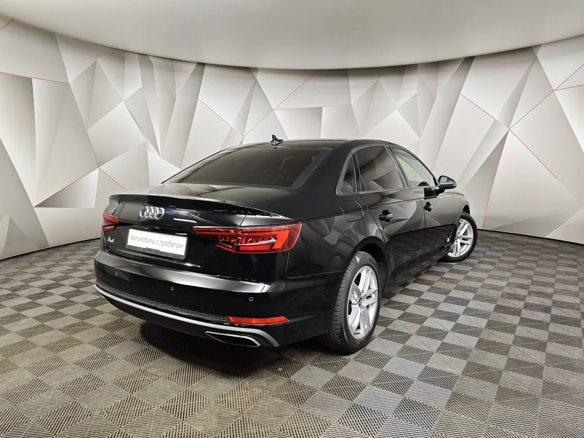 Audi A4 2.0 TFSI S tronic (150 л.с.) Sport Черный в АВИЛОН. Слайд №2