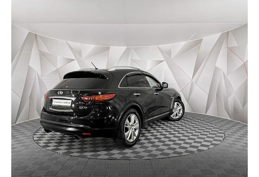 Infiniti QX70 3.0 D AT AWD (238 л.с.) Elegance Черный в АВИЛОН. Слайд №2