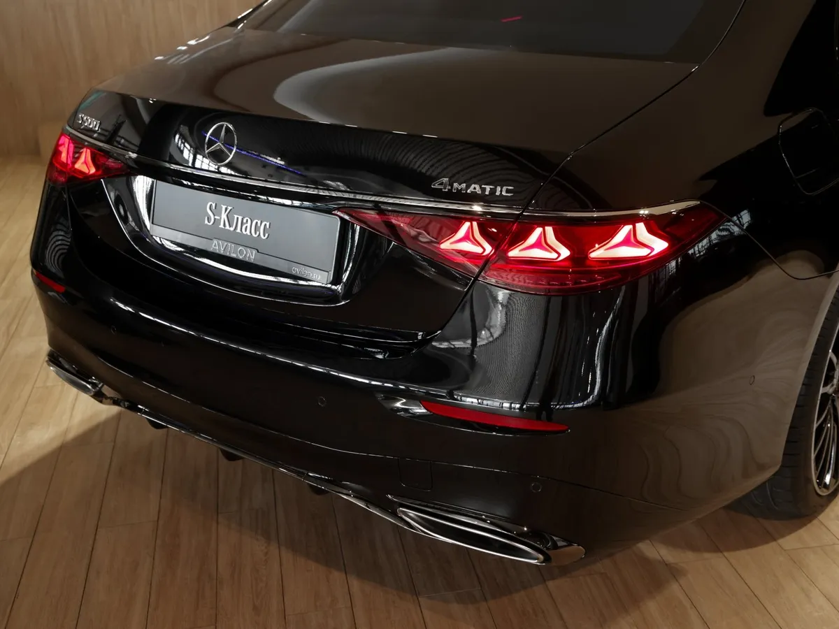 Mercedes-Benz S-Класс S 500 9G-Tronic 4Matic (435 л.с.) Черный в АВИЛОН. Слайд №21