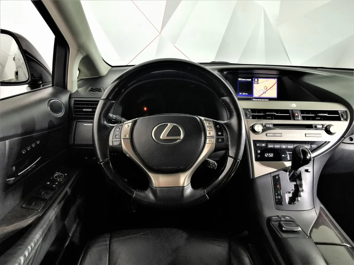 Lexus RX 270 AT (188 л.с.) Черный в АВИЛОН. Слайд №19