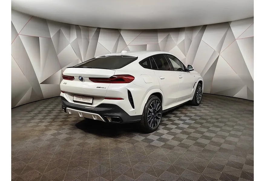 BMW X6 xDrive40d AT (340 л.с.) M-Sport Белый в АВИЛОН. Слайд №2