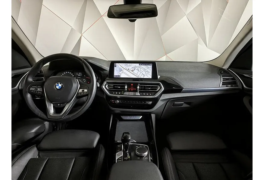 BMW X3 xDrive20d AT (190 л.с.) Base Локальная сборка Черный в АВИЛОН. Слайд №11