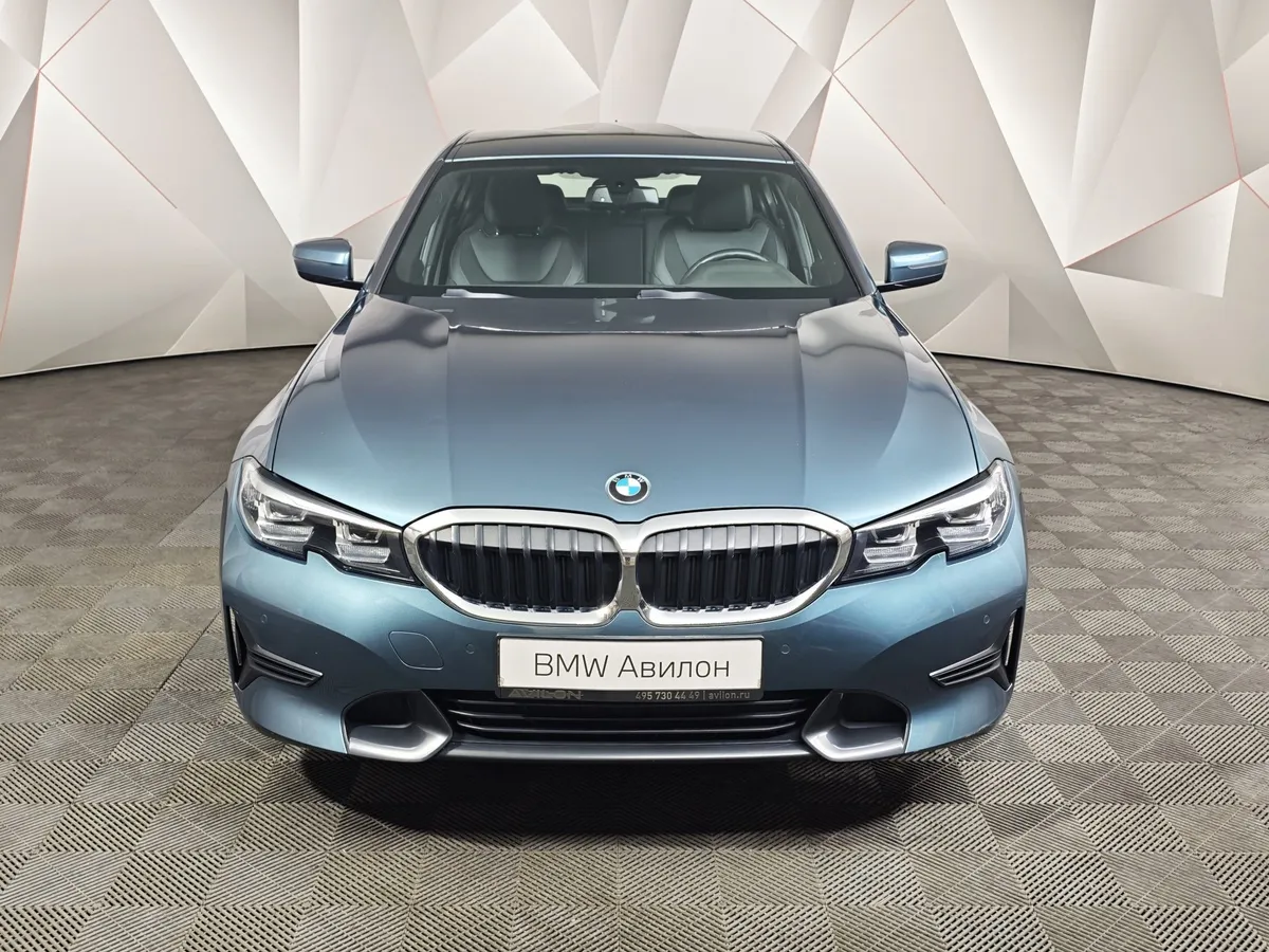 BMW 3 серия 318d Steptronic (150 л.с.) Синий в АВИЛОН. Слайд №3
