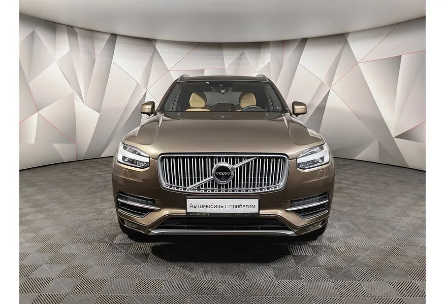 Volvo XC90 2.0 D5 Drive-E AT AWD (235 л.с.) Inscription Коричневый в АВИЛОН. Слайд №7