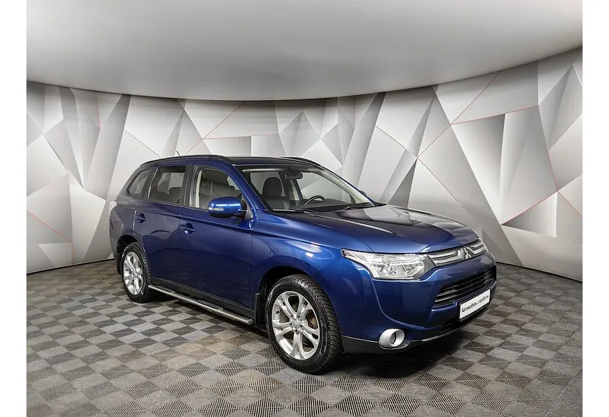 Mitsubishi Outlander 2.4 CVT 4WD (167 л.с.) Синий в АВИЛОН. Слайд №3