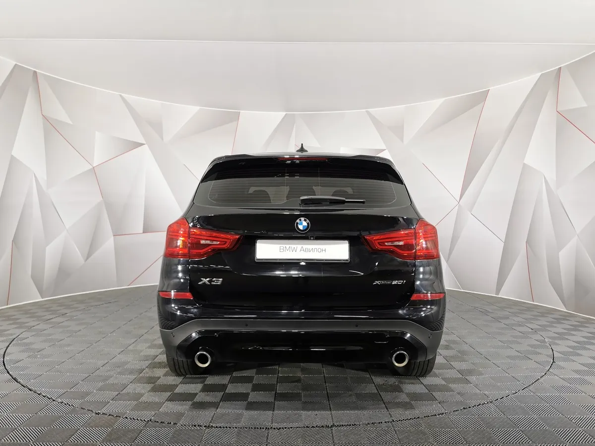 BMW X3 xDrive20i AT (184 л.с.) Base Локальная сборка Черный в АВИЛОН. Слайд №4