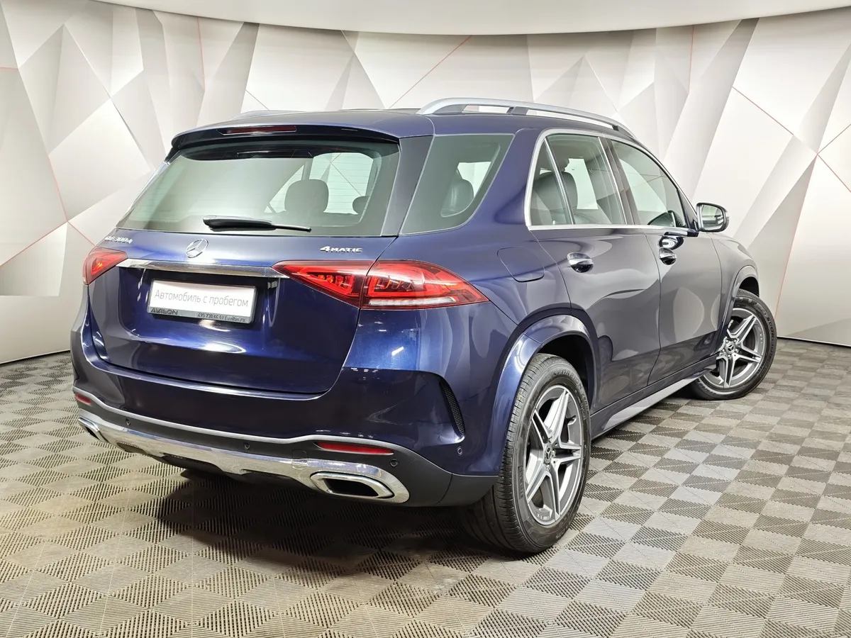Mercedes-Benz GLE 300 d 4MATIC 9G-TRONIC (245 л.с.) Sport (Локальная сборка) Синий в АВИЛОН. Слайд №2