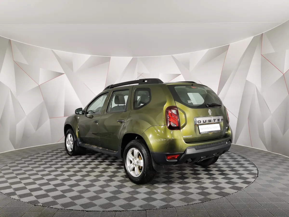 Renault Duster 2.0 AT 4x4 (143 л.с.) Luxe Privilege Зеленый в АВИЛОН. Слайд №4