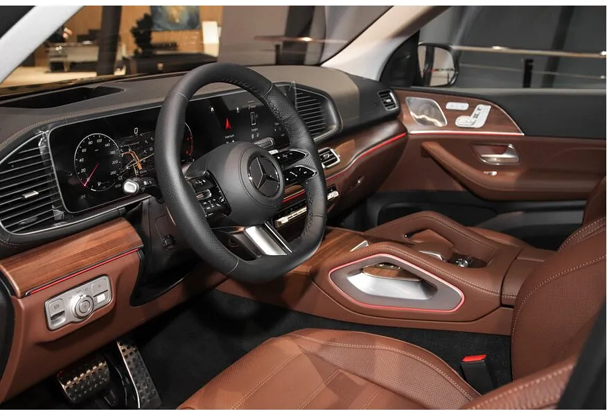 Mercedes-Benz GLS 450 d 9G-TRONIC 4Matic (367 л.с.) Черный в АВИЛОН. Слайд №3